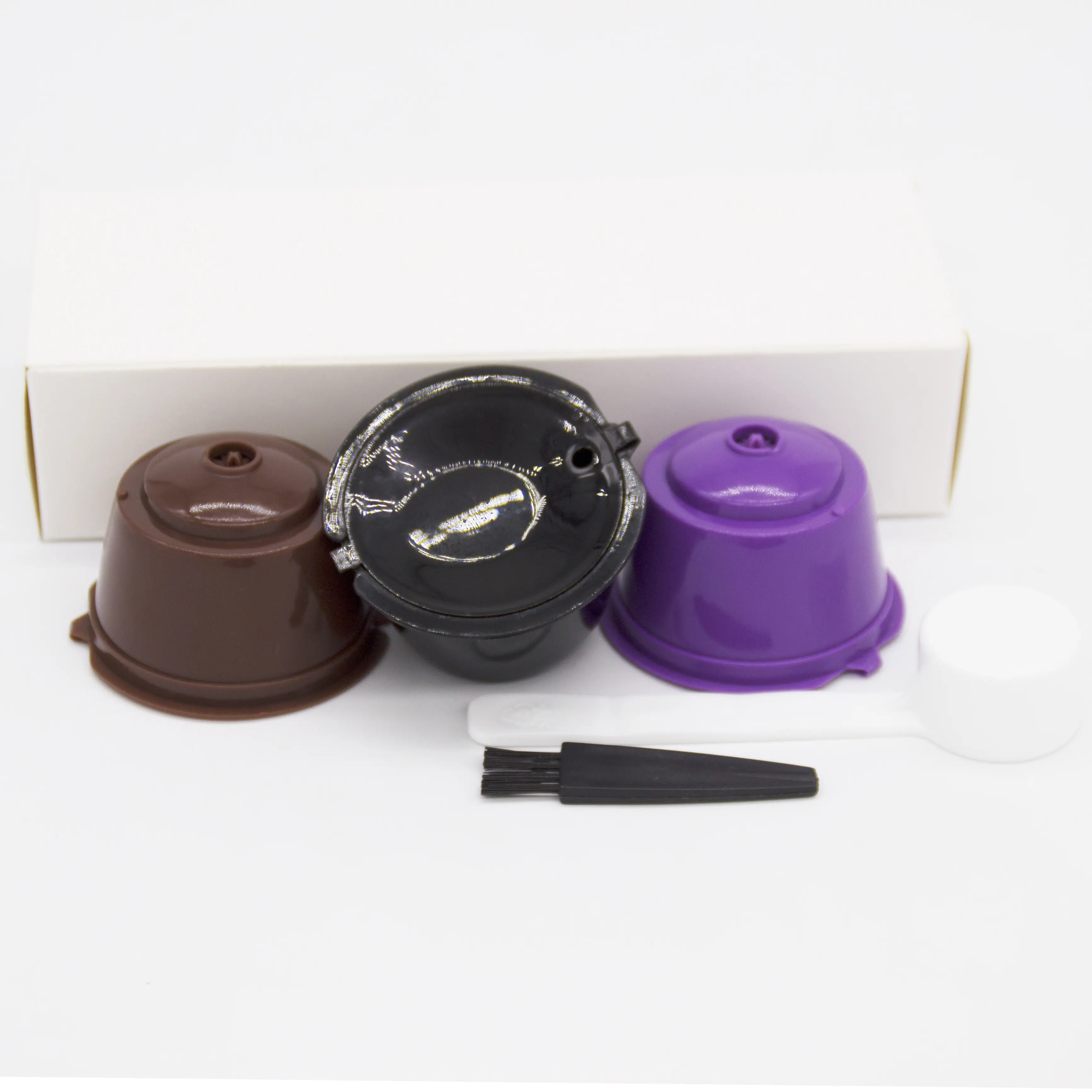 Cápsulas de café rellenables para Dolce Gusto, cápsulas de filtro de café reutilizables, 3 uds.