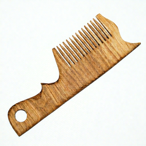 Handmade Wooden Comb Wide Tooth With Aerodynamic handling Hair Detangler Anti Static <b>Beard</b> Comb Salon Beauty <b>Care</b> Accessory - Product Image 1
