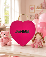 Caja de Regalo en Forma de Corazón, Empaque Cosmético, Caja Rosa con Asa, Inserto para Perfume, Lápiz Labial, Joyería, San Valentín, Personalizada, Venta al Por Mayor, OEM