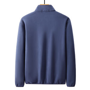 Suéter con logotipo personalizado para hombre, suéter de manga larga con cuello medio abierto, abrigo cálido para deportes de otoño e invierno para jóvenes y adultos. - Product Image 2