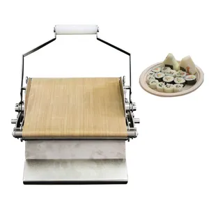 Máquinas de rolo para fazer sushi, equipamento para fazer sushi manual multifuncional com kit de cozinha, frutas, vegetais, carne