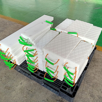 Plaques de support de grue en UHMWPE haute durabilité, rondes/carrées, portables, pour le calage et le levage
