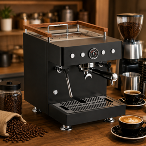 <span class=keywords><strong>Cafetera</strong></span> Espresso <span class=keywords><strong>Italiana</strong></span> <span class=keywords><strong>Eléctrica</strong></span> de 220V, Semiautomática, de Acero Inoxidable, de 58 mm, con Bomba de Alta Presión - Product Image 2