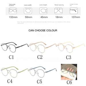 Gafas Ópticas Anti Luz Azul para Mujer, Montura Dorada de Diseño, Lentes Transparentes, Gafas Anti Radiación, Venta al por Mayor - Product Image 3