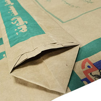 Sac en polypropylène tissé vide avec valve, en papier kraft, 25 kg, 50 kg, fabriqué en Chine
