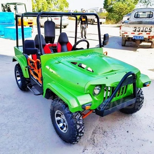 Jeep UTV tout-terrain 4x4 à essence 350cc, très vendu, avec châssis tubulaire en acier et freins à disque hydrauliques pour adultes - Product Image 5
