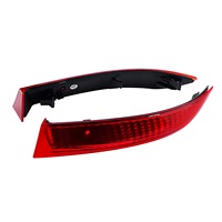63147240997 63147240998  Réflecteur de pare-chocs arrière gauche et droit, lentille de lampe, couvercle de carrosserie rouge pour BMW X5 E70 LCI 2010-2013