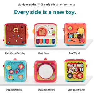 Juguetes Musicales Educativos para Bebés, Cubo de Juego Multifuncional para Niños, Regalo para el Desarrollo Cerebral Infantil - Product Image 6