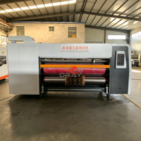 Machine automatique de découpe et de rainurage de boîtes en carton ondulé Oray 7500KW, capacité de 160 pièces/min, construction métallique pour l'emballage