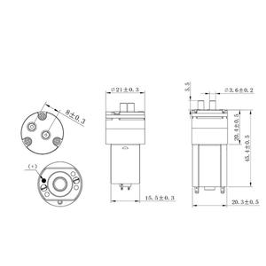 Micro pompe 3V <span class=keywords><strong>lg</strong></span> <span class=keywords><strong>hg2</strong></span> 3000mah dc pompe à eau 12V utilisé avec micro bi stable électrovanne mini 6V à vide à membrane pompes à air - Product Image 6