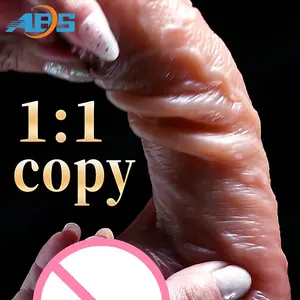 20cm Silicone Male Penis Realistic Long Huge Silicone Extra Large Electric Vibrator Adult Sex Toys Skin Feeling Dildo For Women