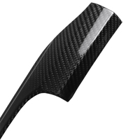 Pour VW Golf MK8 GTI GTE GTD r-line 2020 2021 2022-2024 tableau de bord bande garniture intérieur réel sec en Fiber de carbone accessoires de voiture