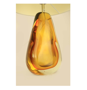 Vendita calda paralume unico comodino contemporanea lampada da tavolo in caramello creativo con tecnologia a Led - Product Image 2