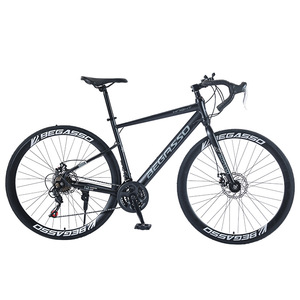 Vélos de <span class=keywords><strong>route</strong></span> en gros pour hommes et femmes, vélos de course ultra-légers pour adultes, vélos de ville avec freins à disque doubles et suspension de fourche - Product Image 5