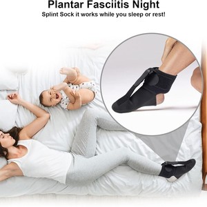 Feifan Foot <b>Socks</b> Sml <b>Plantar</b> <b>Fasciitis</b> Night Splint Orthotic Support For Foot Drop Inversion Pronation Relief - Product Image 5