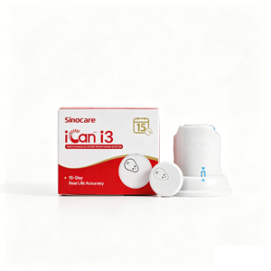 Dispositivo Portátil Sinocare I3 CGM con Sensor de <span class=keywords><strong>Glucosa</strong></span> en Sangre de 15 Días y Control por Aplicación Bluetooth, Monitoreo <span class=keywords><strong>Continuo</strong></span> de <span class=keywords><strong>Glucosa</strong></span> - Product Image 4