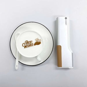 Impresora de café EVEBOT Impresora de alimentos de inyección de tinta comestible Imágenes de bricolaje en línea Personalizar Macaron, Chocolate, galletas - Product Image 4