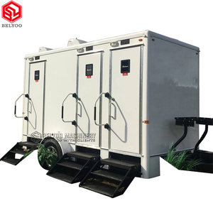 Belyoo <span class=keywords><strong>prix</strong></span> d'usine Mobile Vip toilettes Portable toilette remorque salle de bain juste cabine salle de bain remorque - Product Image 1