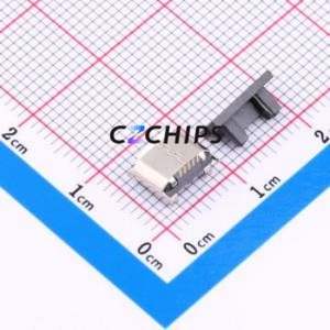HX MICRO 180 LTJBH5.0 USB Connector SMD Connector Micro-B Female Vertical Mount - Product Image 2