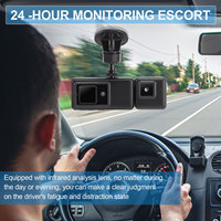 Dispositivo de Alarma Antisueño para Conductor Karadar con Monitoreo de 24 Horas, Perfume Refrescante, Sensor de Fatiga para Auto de 12V, Detección Unidireccional de 45-65cm