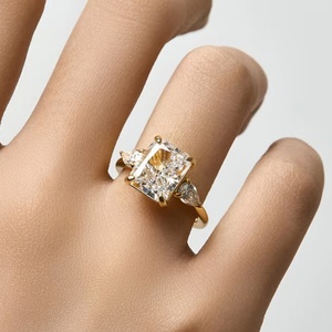 IGI Certified Lab Grown Diamond Engagement <b>Ring</b> Bridal <b>Wedding</b> Fine Jewelry Gift for Women - Product Image 4