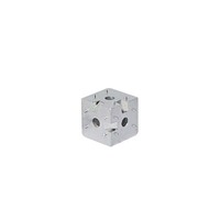 OX CNC connecteur d'angle cube à trois voies noir pour machine à profiler 4040 extrusions