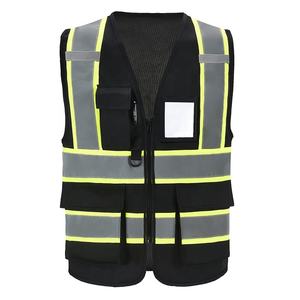 Gilet de sécurité réfléchissant haute visibilité pour femmes et hommes, fermeture éclair sur le devant, conforme aux normes ANSI/<span class=keywords><strong>ISEA</strong></span> - Product Image 1