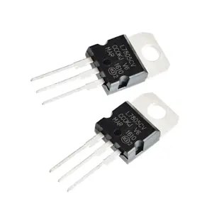 Linear switching voltage regulator transistorL7805CV 5.0V 1.5A TO-220 7806 7808 7809 7824 PMIC transistor