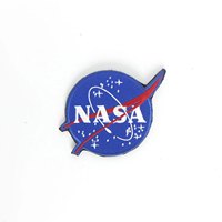 En Stock NASA espace Patch navette Badges 3D fer-sur patchs de broderie pour coudre sur manteau chemise vêtements décor pour Rocket Crew