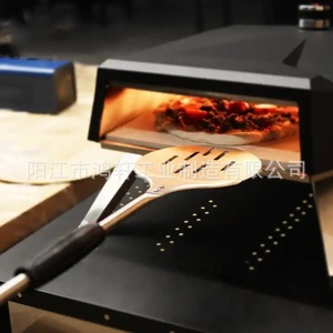 Espátula para pizza de aluminio, 79.96x17.16x3cm, antideslizante, mango largo, apta para horno, para transferir pizza y pasteles - Product Image 3