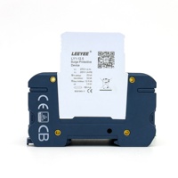 Leeyee SPD dispositif de protection contre les surtensions 3P + N Surg parafoudre AC Spd équipement électrique industriel et domestique 275V 20ka 50ka