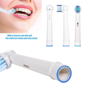 Tête <span class=keywords><strong>de</strong></span> <span class=keywords><strong>brosse</strong></span> à dents électrique, 8 pièces, compatible avec la <span class=keywords><strong>brosse</strong></span> à dents électrique <span class=keywords><strong>Oral</strong></span> <span class=keywords><strong>B</strong></span>, têtes <span class=keywords><strong>de</strong></span> <span class=keywords><strong>brosse</strong></span> <span class=keywords><strong>de</strong></span> remplacement pour le soin des gencives sensibles - Product Image 2
