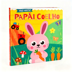 Bán buôn tùy chỉnh OEM trẻ em in ấn cuốn sách đầy đủ màu sắc in cừu cuốn sách giáo dục câu chuyện bìa cứng Hội Đồng Quản trị các tông cuốn sách in - Product Image 1