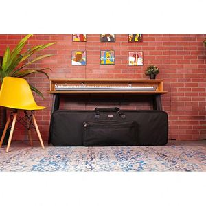 Échantillon gratuit, logo personnalisé, sac de clavier de piano rembourré de 12 mm, 88 touches, sac de clavier électronique personnalisé, sac à dos imperméable, sac en nylon - Product Image 4