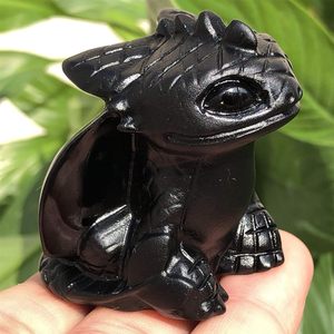 Figura <span class=keywords><strong>de</strong></span> Dragón <span class=keywords><strong>de</strong></span> 2 Pulgadas Tallada a Mano <span class=keywords><strong>con</strong></span> Cristales y Piedras Curativas, Regalo Decorativo para el Hogar, Cumpleaños o Festivales - Product Image 4