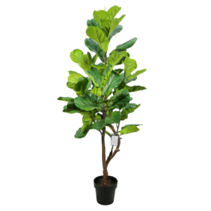 Vero aspetto e tocco falso Bonsai pianta da interno piccolo Ficus artificiale Fiddle <span class=keywords><strong>fico</strong></span> albero per tavolo scrivania Decor - Product Image 2