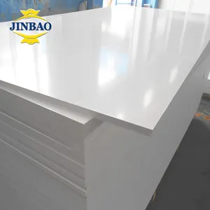 JINBAO3050 x pannelli di dimensioni 2050 armadietto da bagno in pvc fornitori di legno laminato plastica legno lucido PVC schiuma