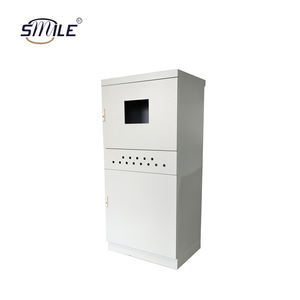 CHNSMILE Armoire réseau Oem personnalisée New Steel Industrial Level IP55 Indoor Outdoor Metal Electronics Instrument Enclosure - Product Image 1