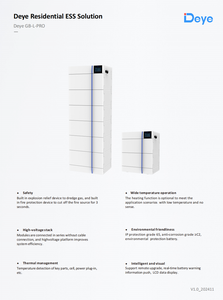 Sistema Todo en Uno GB-L-Pro-Pack4.1-2, Batería de Litio-Ferrofosfato de Alto Voltaje, Almacenamiento de Energía Doméstico, Protección IP65, Híbrido CAN, 4kWh 102.4V - Product Image 2