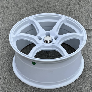 Jy 핫 세일 하이 퀄리티 휠 18x8.5 ET35 5X112/114.3 건 그레이/화이트/골드 합금 휠 승용차 바퀴에 적합 - Product Image 2