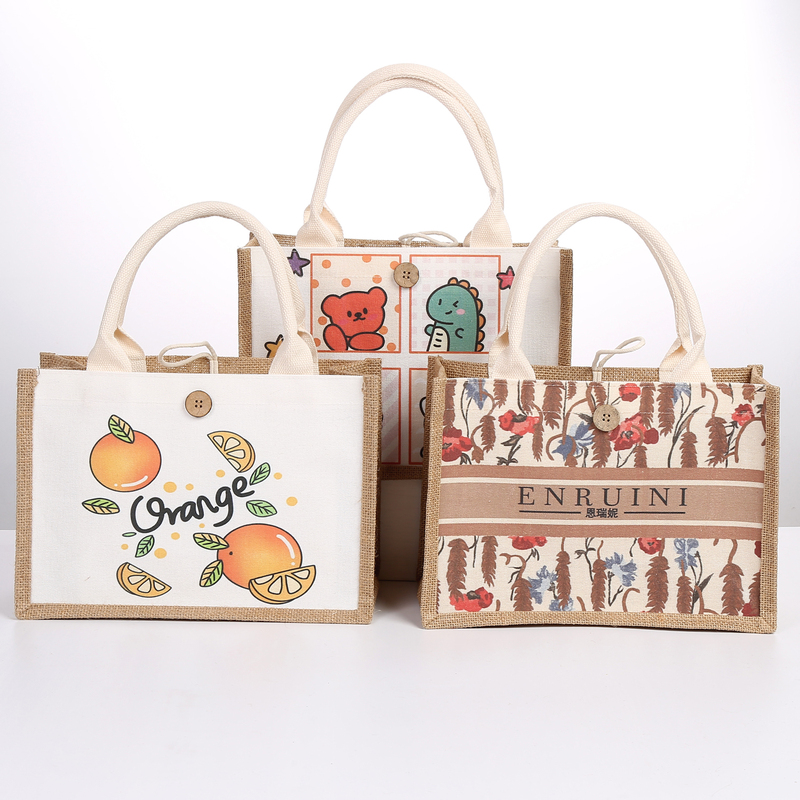 Factory Jute Textile Packaging Bags Waterproof