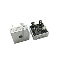 Diode de redressement en pont 50A 1000V Redresseur monophasé KBPC1010 KBPC1510 KBPC2510 KBPC3510 KBPC5010 KBPC810 KBPC610 KBPC310