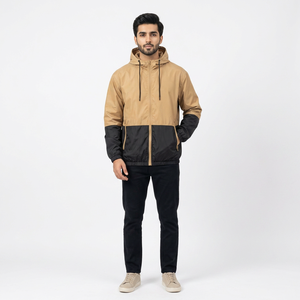 Custom Nylon Windbreaker <b>Jacket</b> <b>Zip</b> <b>up</b> waterproof Men Lightweight Running Outdoor Nylon Hoodie Track <b>Jacket</b> - Product Image 1