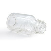 Flacon de réactif en borosilicate exclusif au laboratoire - Bouchon bleu gradué rond multi-tailles scellé