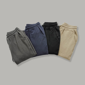Pantalones Deportivos de Lana para Hombre con Logotipo Personalizado, Leggings Casuales de Primavera, Elásticos, de Cintura Media, Transpirables, Estilo Urbano, Tinte Liso, Servicio OEM - Product Image 6
