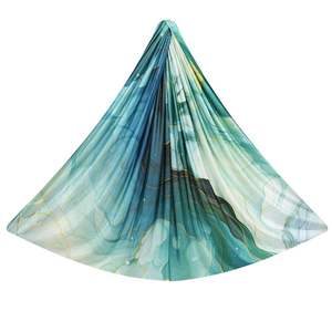 Hamac de <span class=keywords><strong>yoga</strong></span> <span class=keywords><strong>aérien</strong></span> anti-gravité premium 4m en polyester avec sangles à mousquetons pour la maison, la salle de sport, le studio de <span class=keywords><strong>yoga</strong></span> et le fitness - Product Image 2