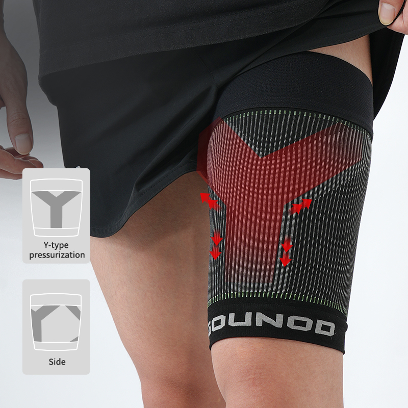 Compression Thigh Brace Breathable Leg Protection