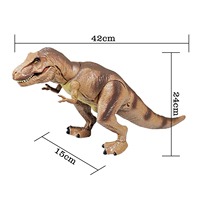 Dino Uzaktan Kumandalı Dinozor Oyuncakları Gerçekçi Sesli Hareketli RC Oyuncak Elektronik Robot Dinozor Çocuklar İçin