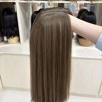 Vente directe usine : Perruques Lace Front en cheveux humains vierges chinois, base en soie, dentelle transparente, densité 150%, longues, bonnets petits et grands