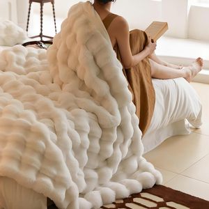 Sợi Carbon nhanh chóng sưởi ấm có thể nhung flannel Chăn điện ném qua chăn giường ấm hơn - Product Image 3